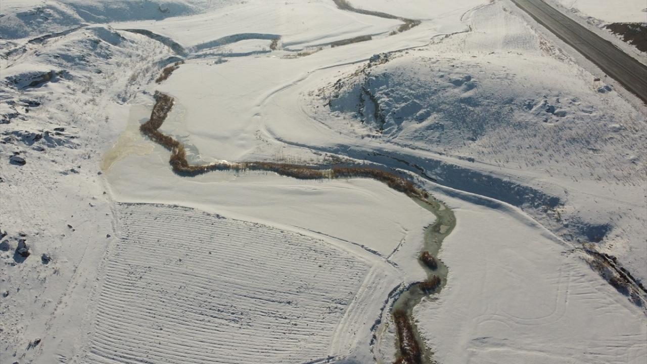 Van'da büyüleyen manzara dron ile görüntülendi! 1