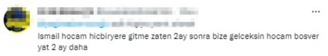 İsmail Kartal'ın Süper Lig takımıyla anılması Fenerbahçelileri endişelendirdi: Aman hocam 8