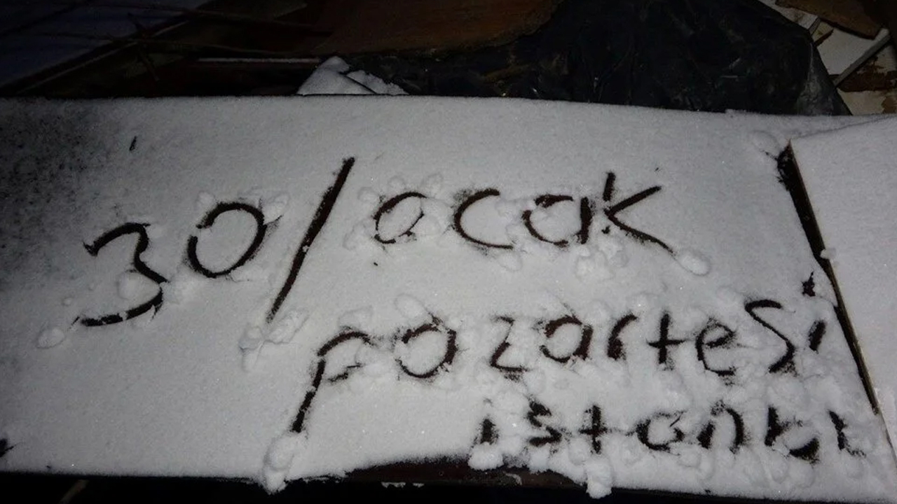 İstanbul'da kar yağışı: Yüksek kesimler beyaza büründü 9