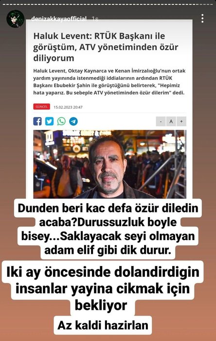 Deniz Akkaya'dan Haluk Levent hakkında zehir zemberek sözler: Az kaldı bekle, dolandırdığın insanlar... 7