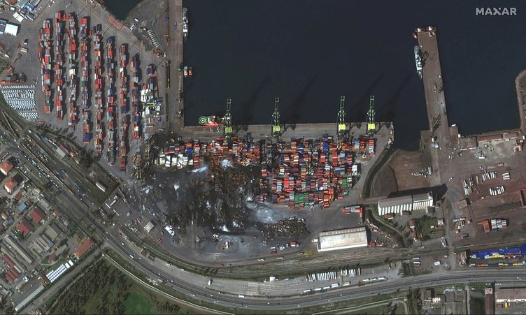 Depremin boyutu ortaya çıktı: Asrın felaketinin öncesi ve sonrası uzaydan böyle görüntülendi… 4