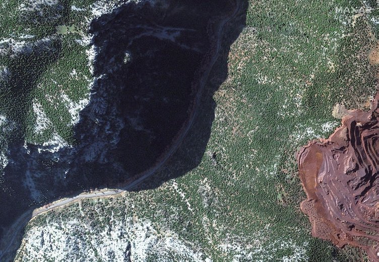 Depremin boyutu ortaya çıktı: Asrın felaketinin öncesi ve sonrası uzaydan böyle görüntülendi… 1