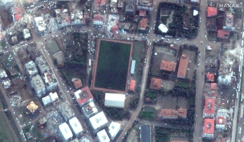 Depremin boyutu ortaya çıktı: Asrın felaketinin öncesi ve sonrası uzaydan böyle görüntülendi… 34