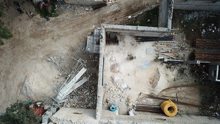 Hepimiz Kibar Feyzo filminden hatırlıyorduk! Deprem onu da yıktı! İşte o konağın son hali... 8