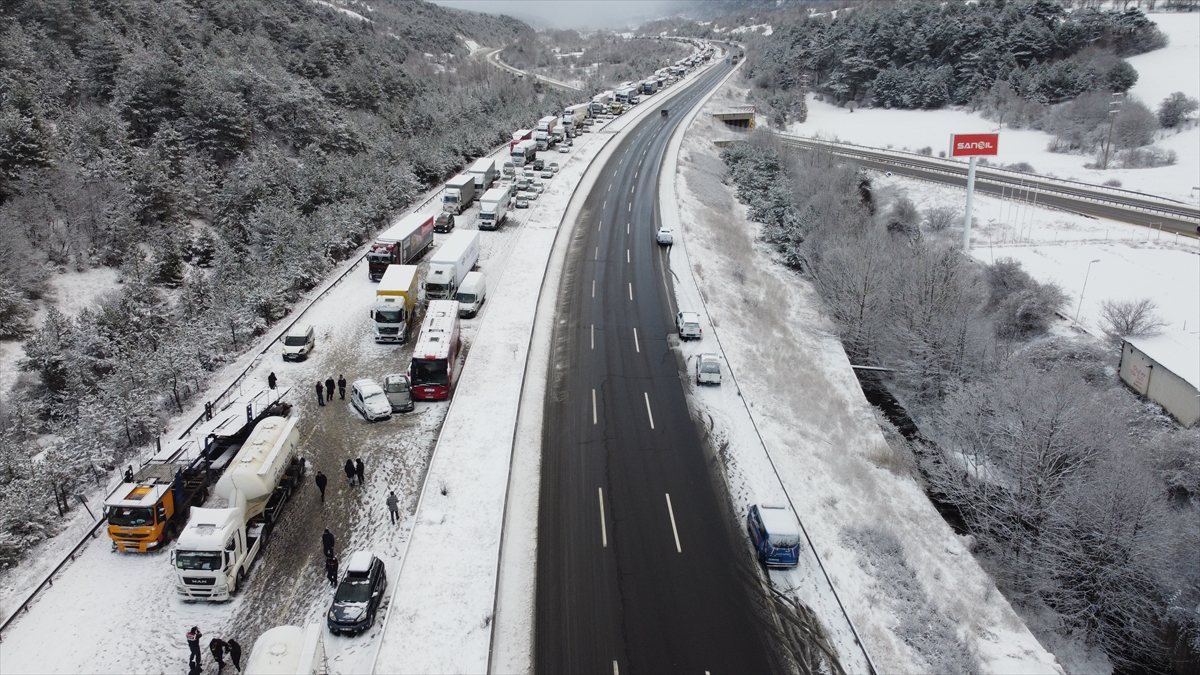 Anadolu Otoyolu'nda zincirleme trafik kazası 2