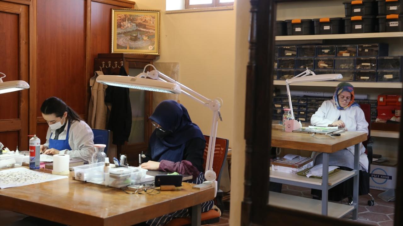 Barbaros Hayrettin Paşa Camii sedef işlemeleriyle göz dolduracak 6