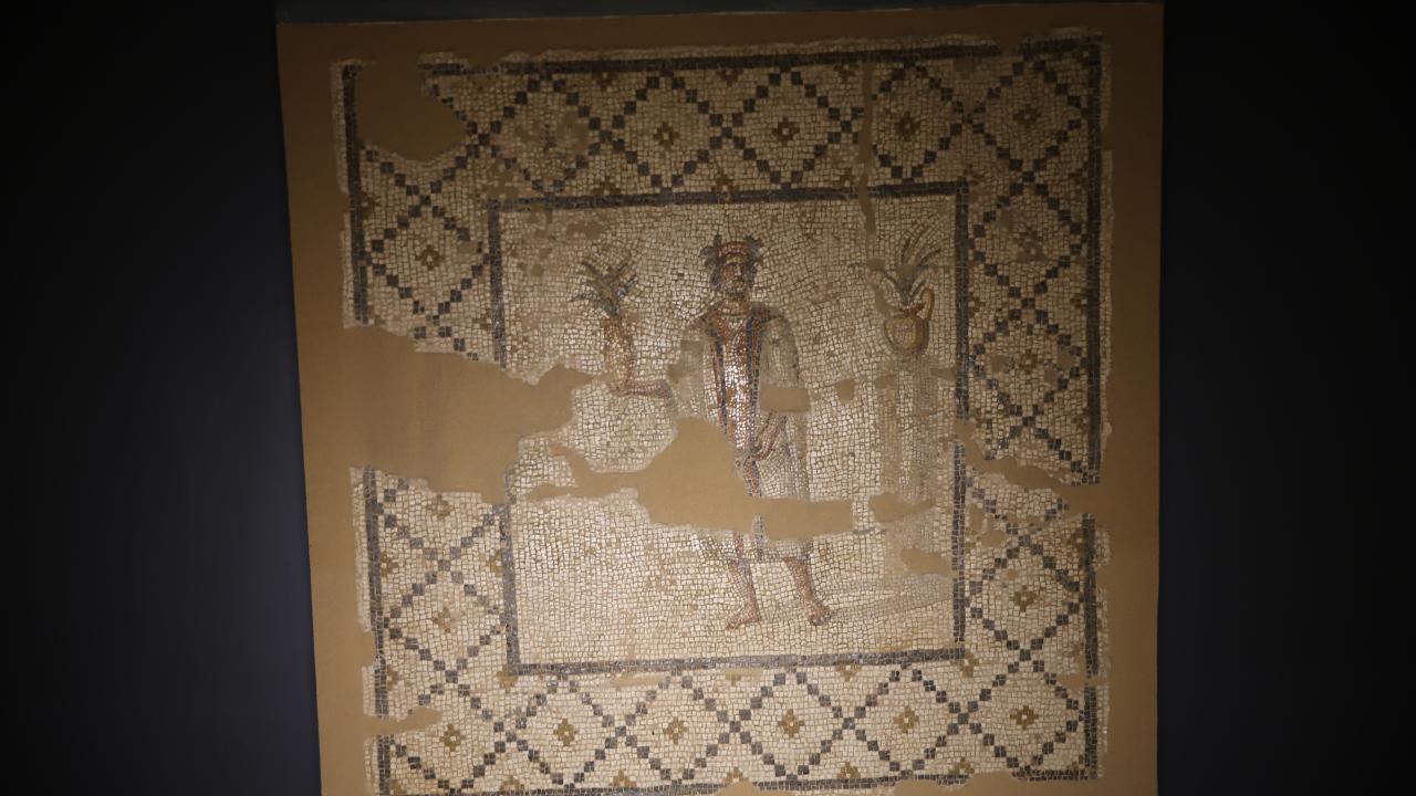 Hatay'da sergilenen mozaikler tarihe ışık tutuyor 15