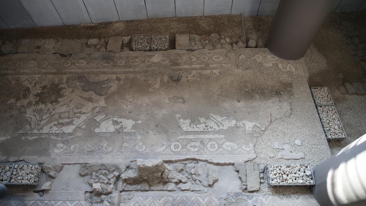 Hatay'da sergilenen mozaikler tarihe ışık tutuyor 4
