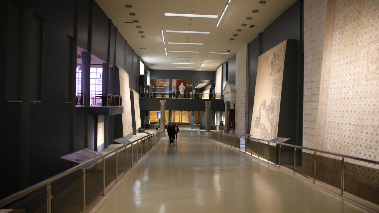 Hatay'da sergilenen mozaikler tarihe ışık tutuyor 12