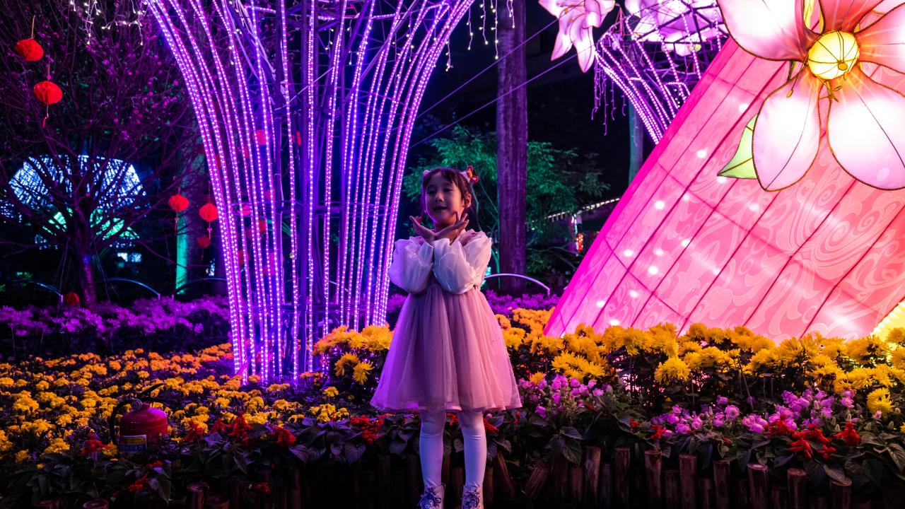 Rengarenk festivalin adresi Çin 7