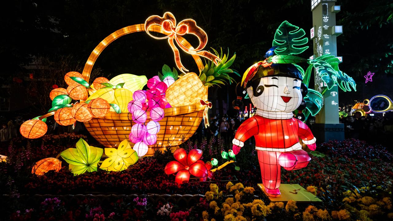 Rengarenk festivalin adresi Çin 1