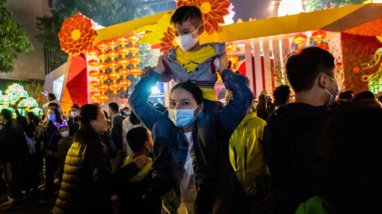 Rengarenk festivalin adresi Çin 2