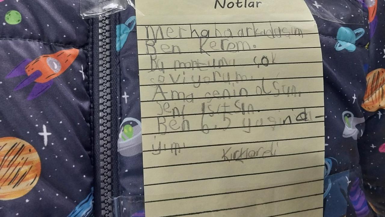 Kendileri küçük ama kalpleri kocaman, çocuklardan afetzede arkadaşlarına mesaj... 8