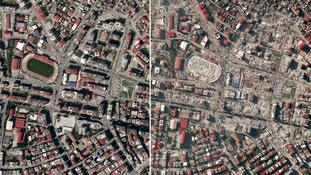 'Asrın felaketi' sonrası yıkım uyduda 3