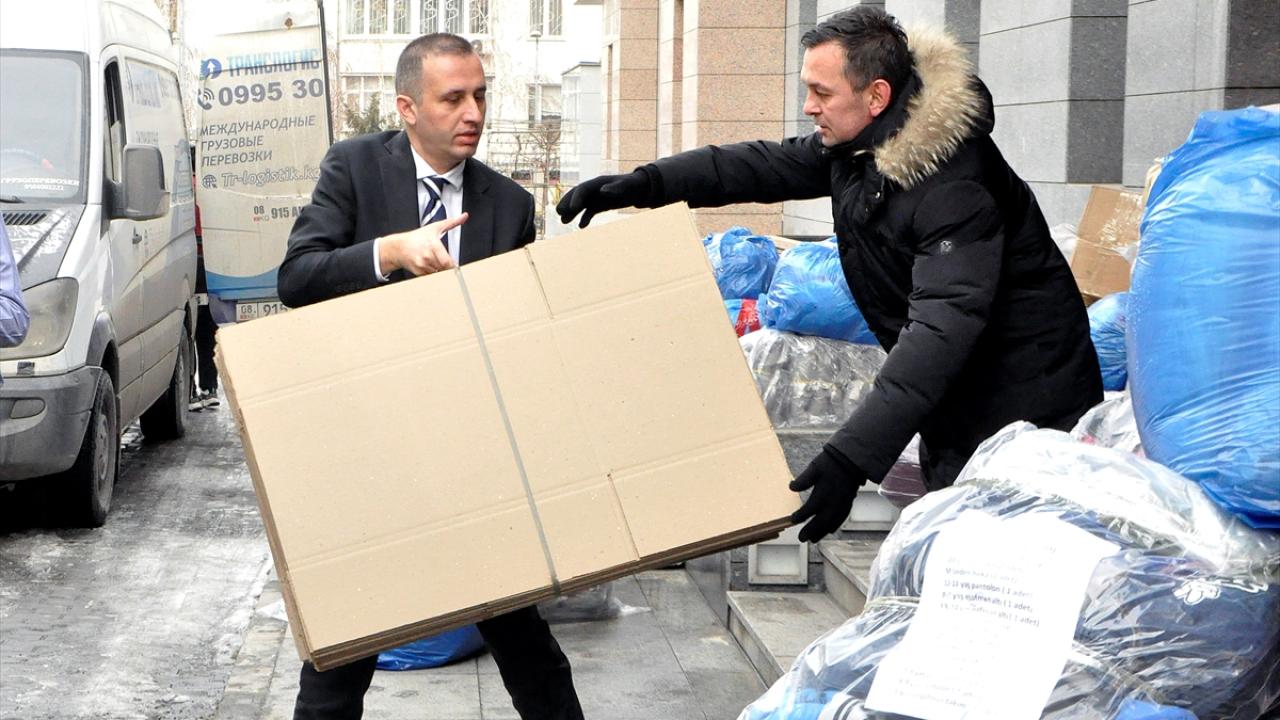 Kırgızistan'daki Türk okulları deprem bölgeleri için seferber oldu 7