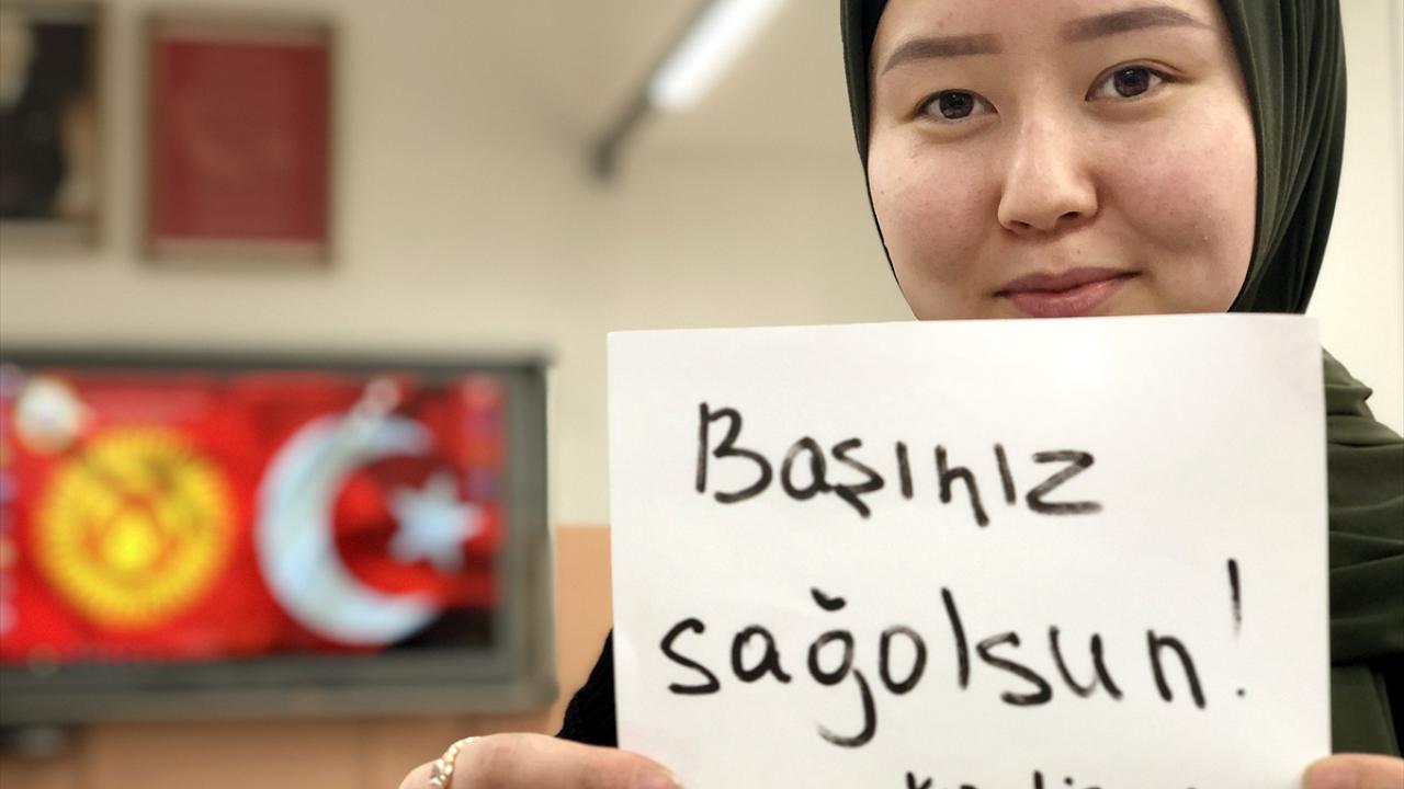 Kırgızistan'daki Türk okulları deprem bölgeleri için seferber oldu 12