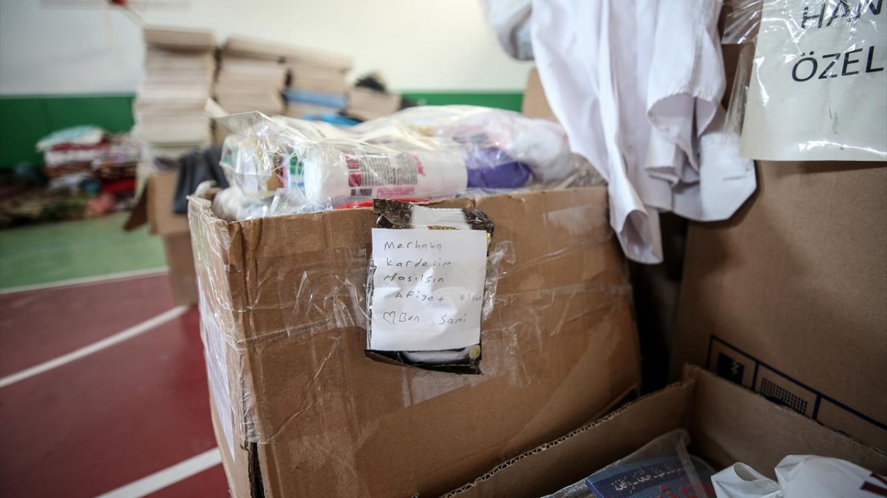 Hatay'a gönderilen yardım kolilerinden çıkan notlar duygulandırıyor 7