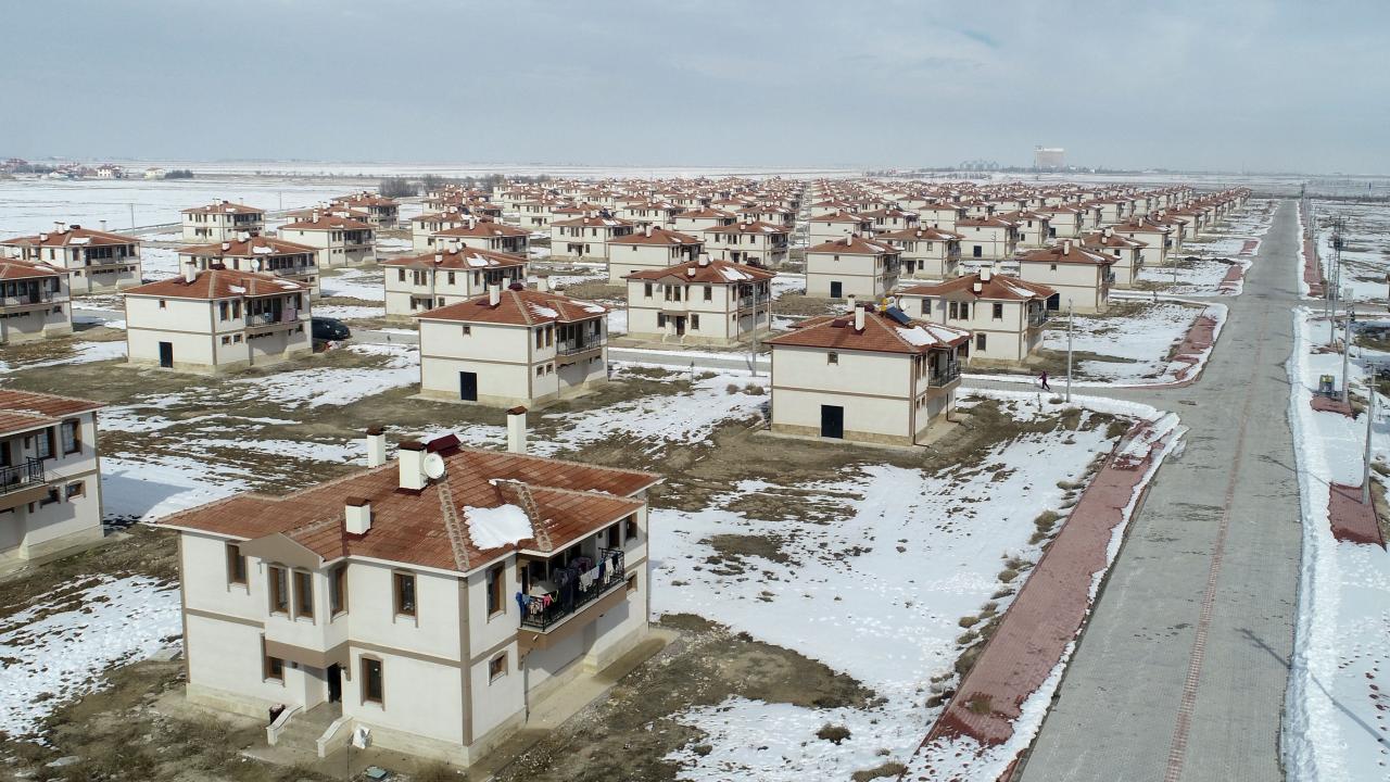 Konya’da köylüler, sıfır evlerini depremzedelere açtı 7