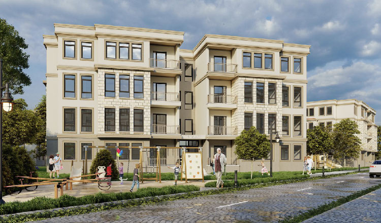 Deprem bölgesine yapılan evler nasıl olacak? İşte örnek proje görselleri… 3