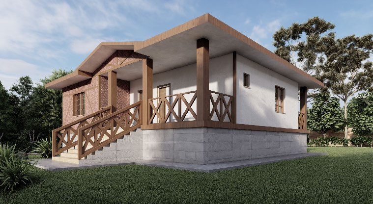 Deprem bölgesine yapılan evler nasıl olacak? İşte örnek proje görselleri… 23