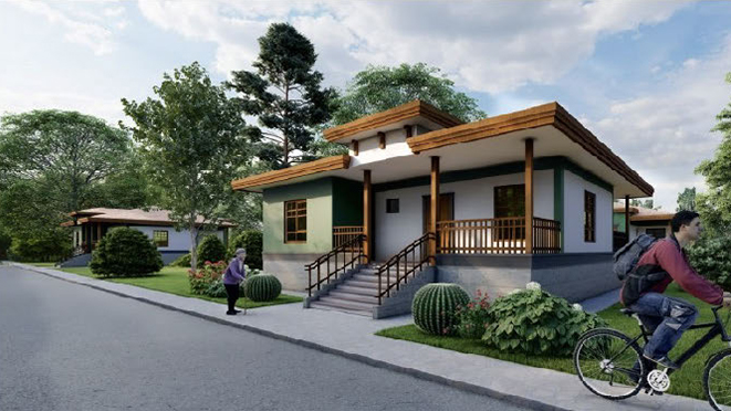 Deprem bölgesine yapılan evler nasıl olacak? İşte örnek proje görselleri… 17