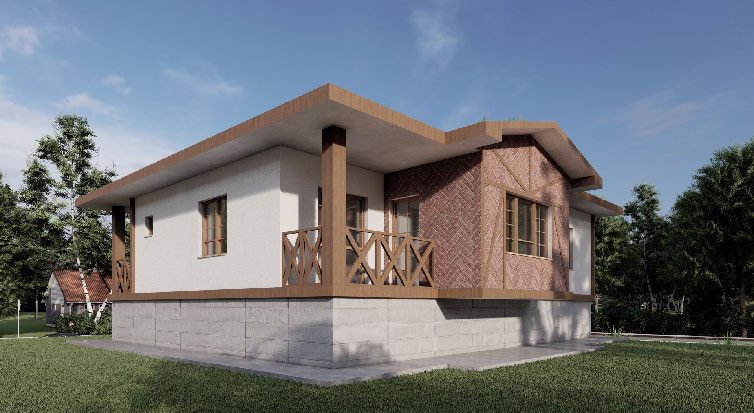 Deprem bölgesine yapılan evler nasıl olacak? İşte örnek proje görselleri… 18