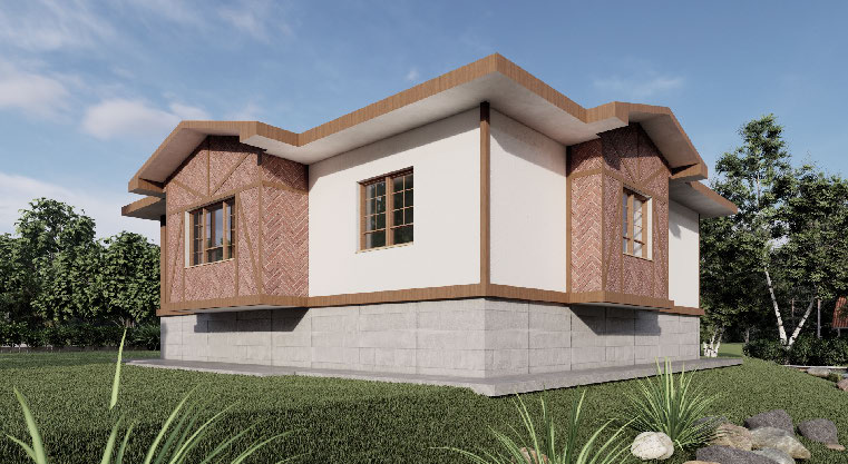 Deprem bölgesine yapılan evler nasıl olacak? İşte örnek proje görselleri… 19