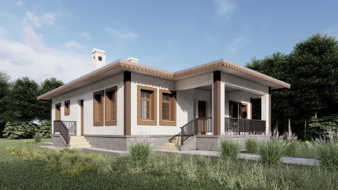 Deprem bölgesine yapılan evler nasıl olacak? İşte örnek proje görselleri… 16