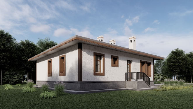 Deprem bölgesine yapılan evler nasıl olacak? İşte örnek proje görselleri… 12