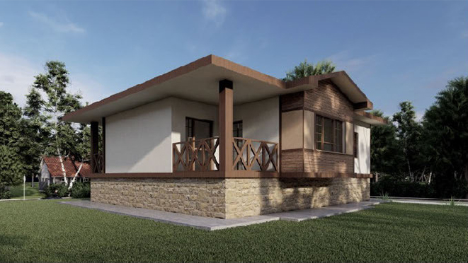 Deprem bölgesine yapılan evler nasıl olacak? İşte örnek proje görselleri… 13