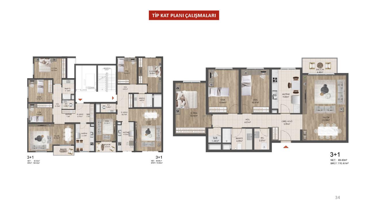 Deprem bölgesine yapılan evler nasıl olacak? İşte örnek proje görselleri… 11