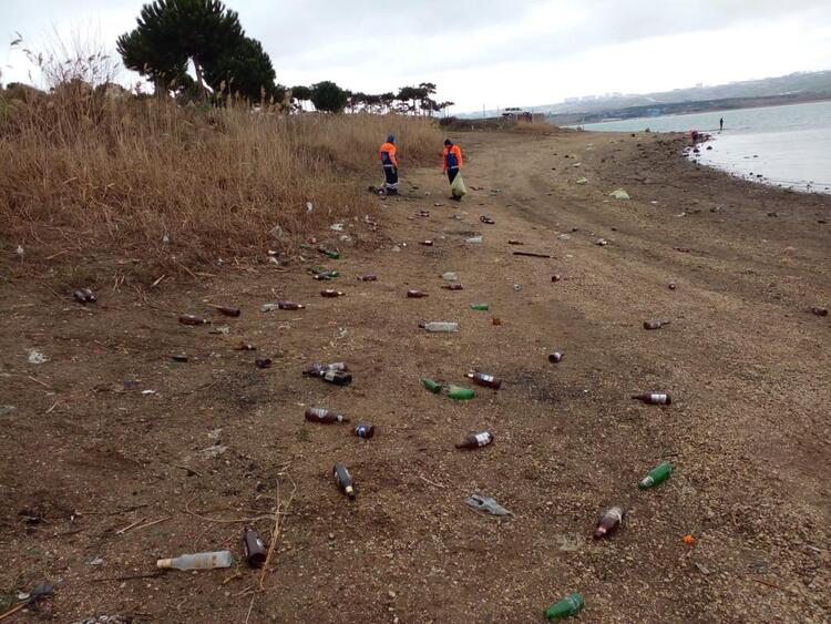 Küvet, kayık, mangal hatta su deposu! İstanbul’un barajlarında yok yok 6