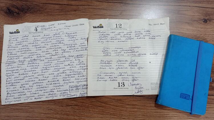 Depremde ölen babanın, kızının defterine yazdığı yürek yakan not “Sizlere istediğiniz çok şeyi veremedim…” 5