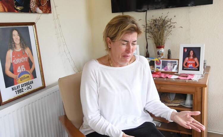 Depremde ölen milli basketbolcu Nilay ile babaannesinin son görüntüleri enkazdan çıktı 4