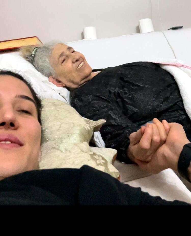 Depremde ölen milli basketbolcu Nilay ile babaannesinin son görüntüleri enkazdan çıktı 8