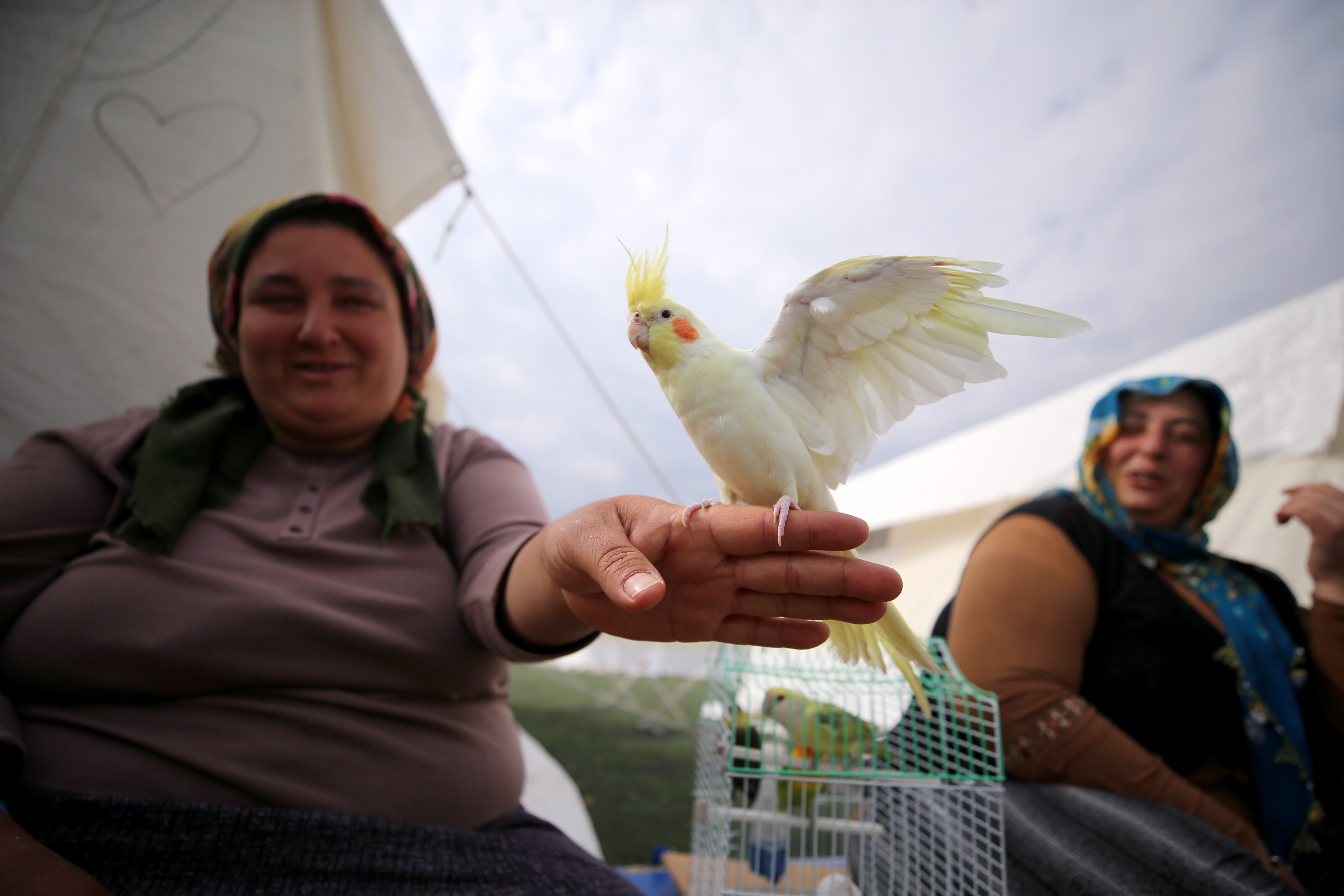 Depremden onların sayesinde kurtuldular, şimdi çadır kentte beraber yaşıyorlar 6