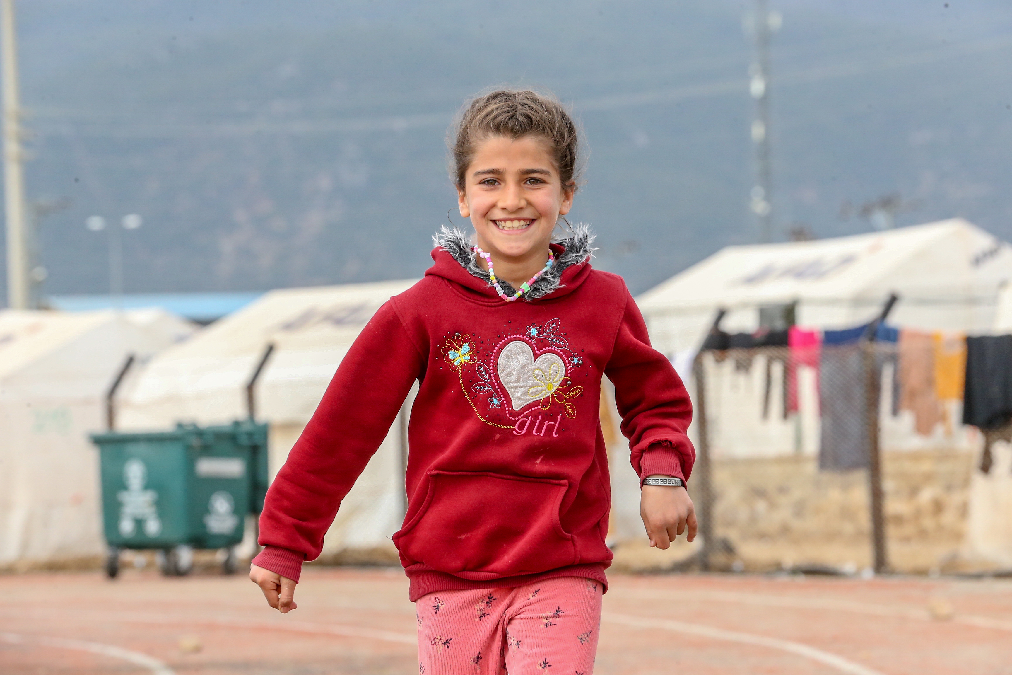 Her şeye rağmen yüzleri gülüyor… Çadır kentte çocuk olmak 5