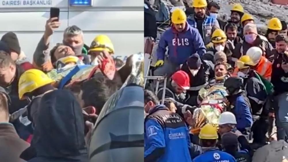 155. saatte 3 mucize: Depremin 7. gününde kurtarıldılar 5