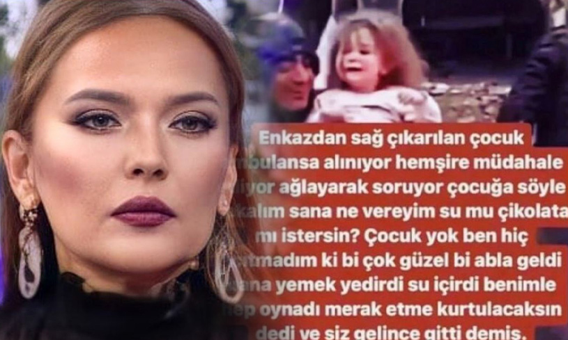 Enkaz altından çıkarılan çocuğun anlattıkları tüyleri diken diken yaptı Demet Akalın paylaştı ‘Çok güzel bir abla geldi' 1