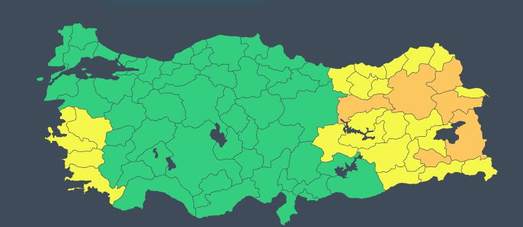 29 ile uyarı: Sağanak ve fırtına geliyor 2