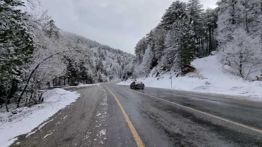 Kütahya'nın Domaniç Dağı'na mart karı 5