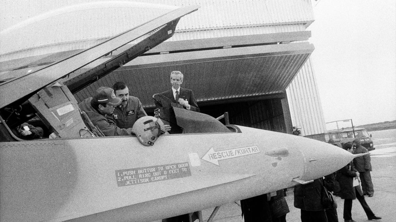 Montajının tamamı Türkiye'de yapılan ilk F-16, 35 yıl önce Türk Hava Kuvvetleri'ne teslim edildi 3