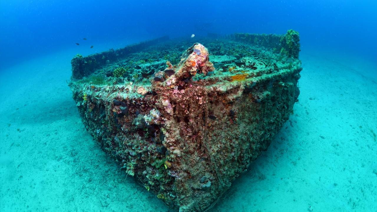 Çanakkale Savaşları'ndan kalma 108 yıllık batık gemiler görüntülendi 1