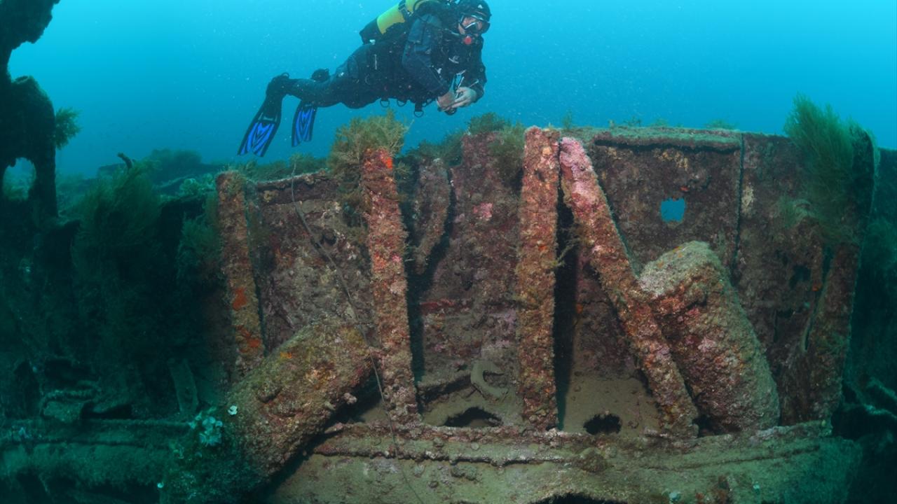 Çanakkale Savaşları'ndan kalma 108 yıllık batık gemiler görüntülendi 10