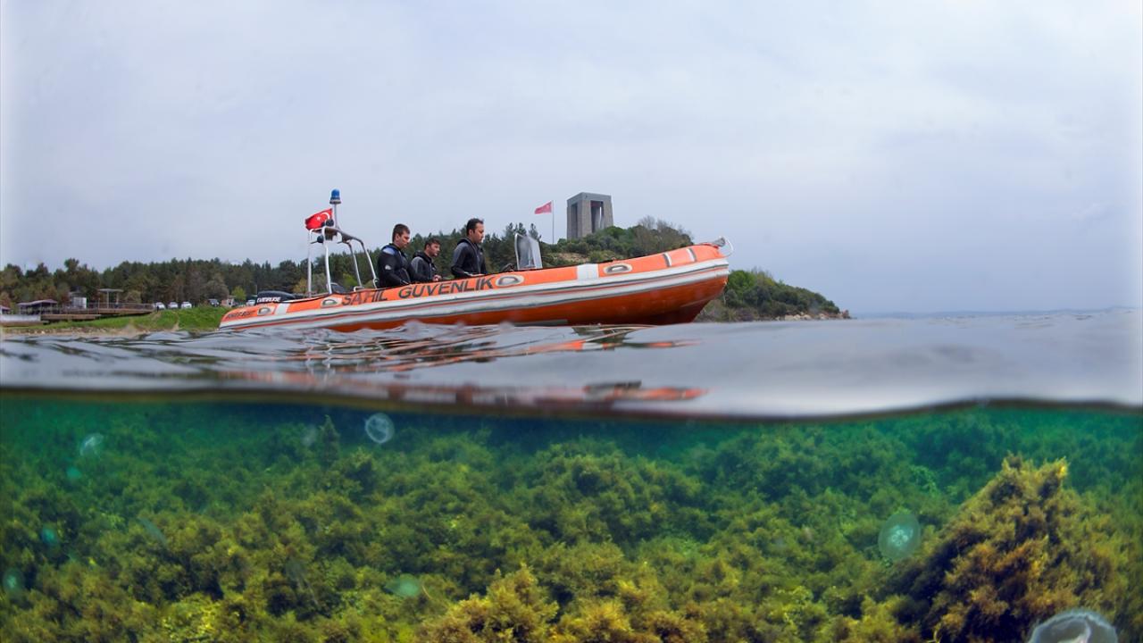 Çanakkale Savaşları'ndan kalma 108 yıllık batık gemiler görüntülendi 15
