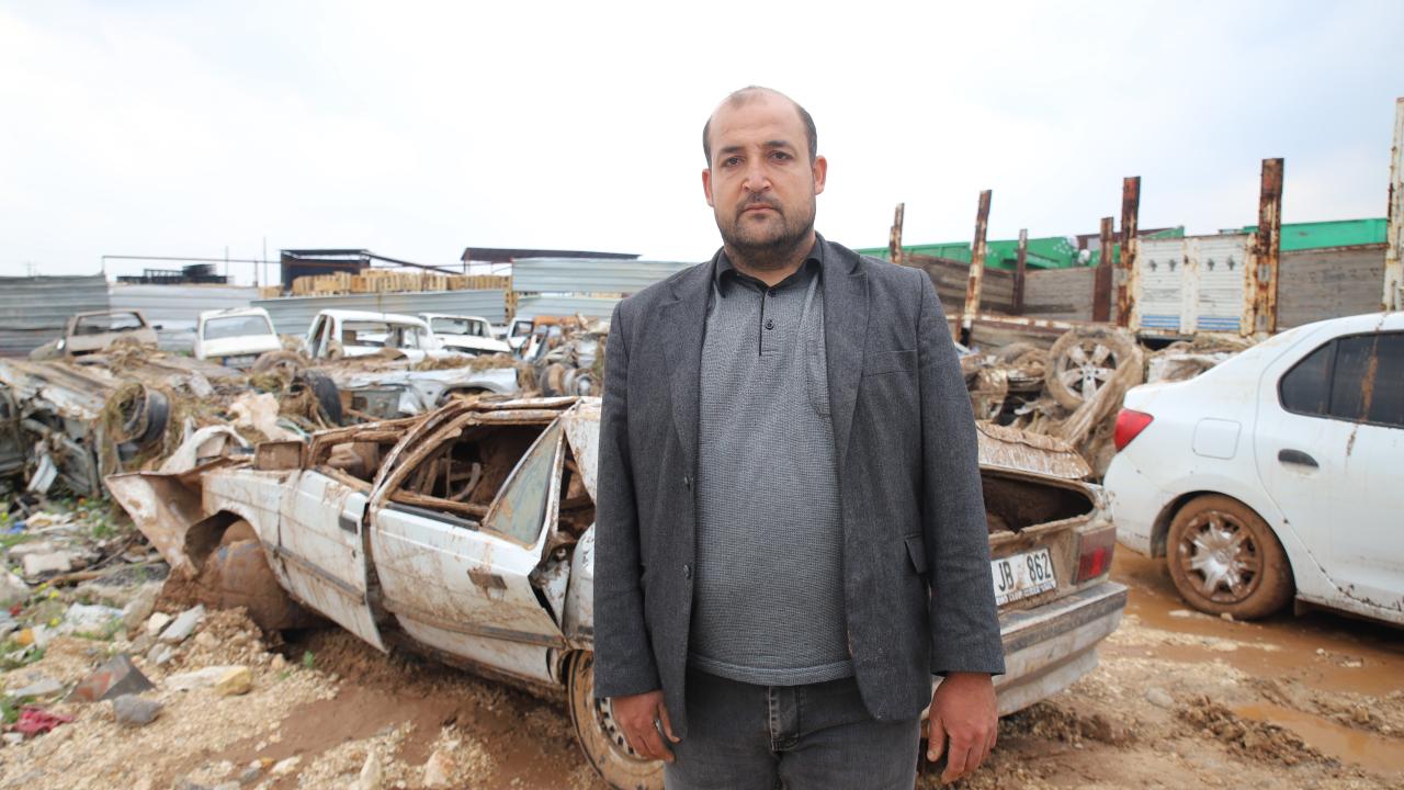 Sel sonrası otomobilini tanıyamadı! 5