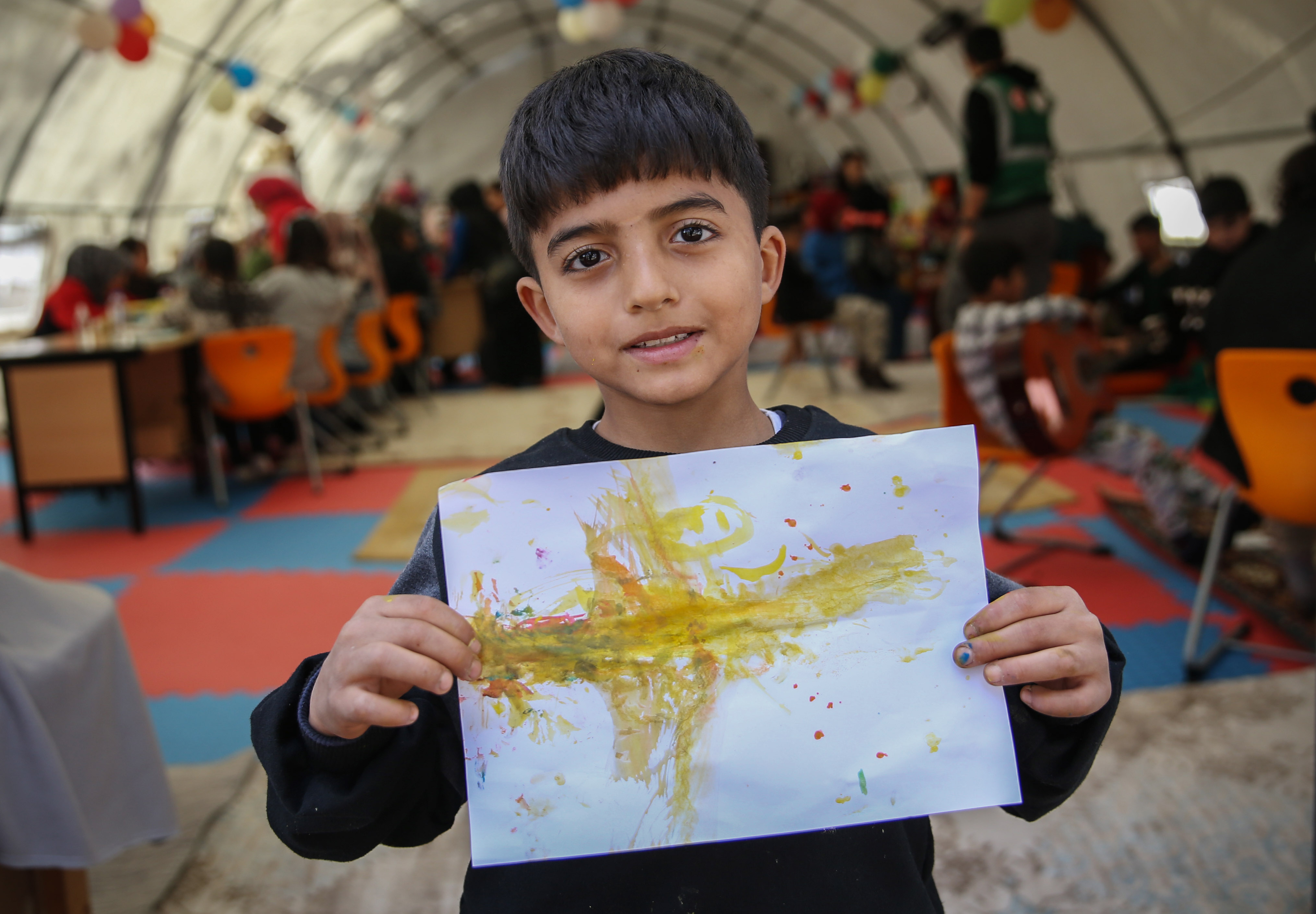 Çadır kentteki Köy Yaşam Merkezi depremzede anne ve çocukların hayatına dokunuyor 5