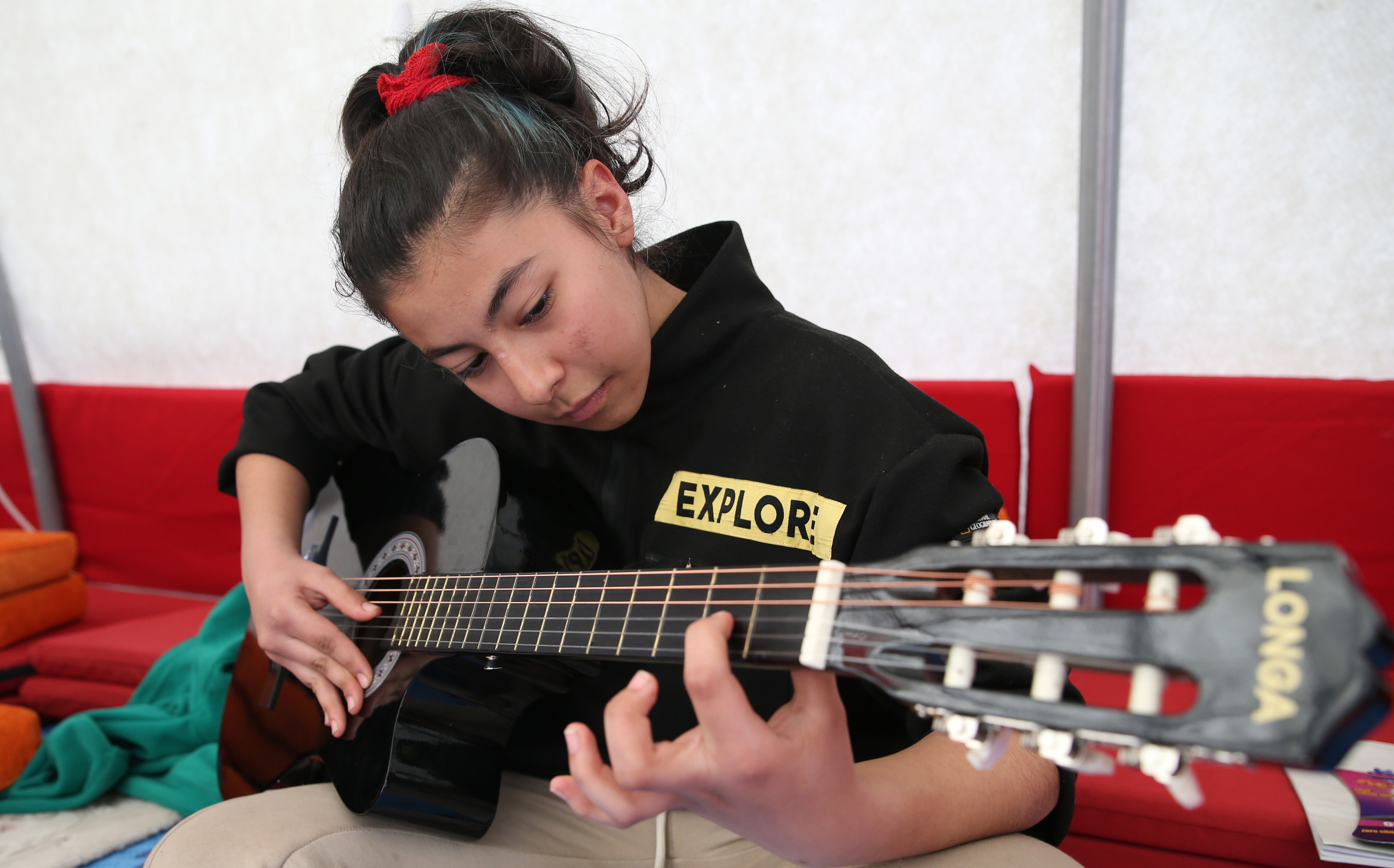 Çadır kentteki Köy Yaşam Merkezi depremzede anne ve çocukların hayatına dokunuyor 9