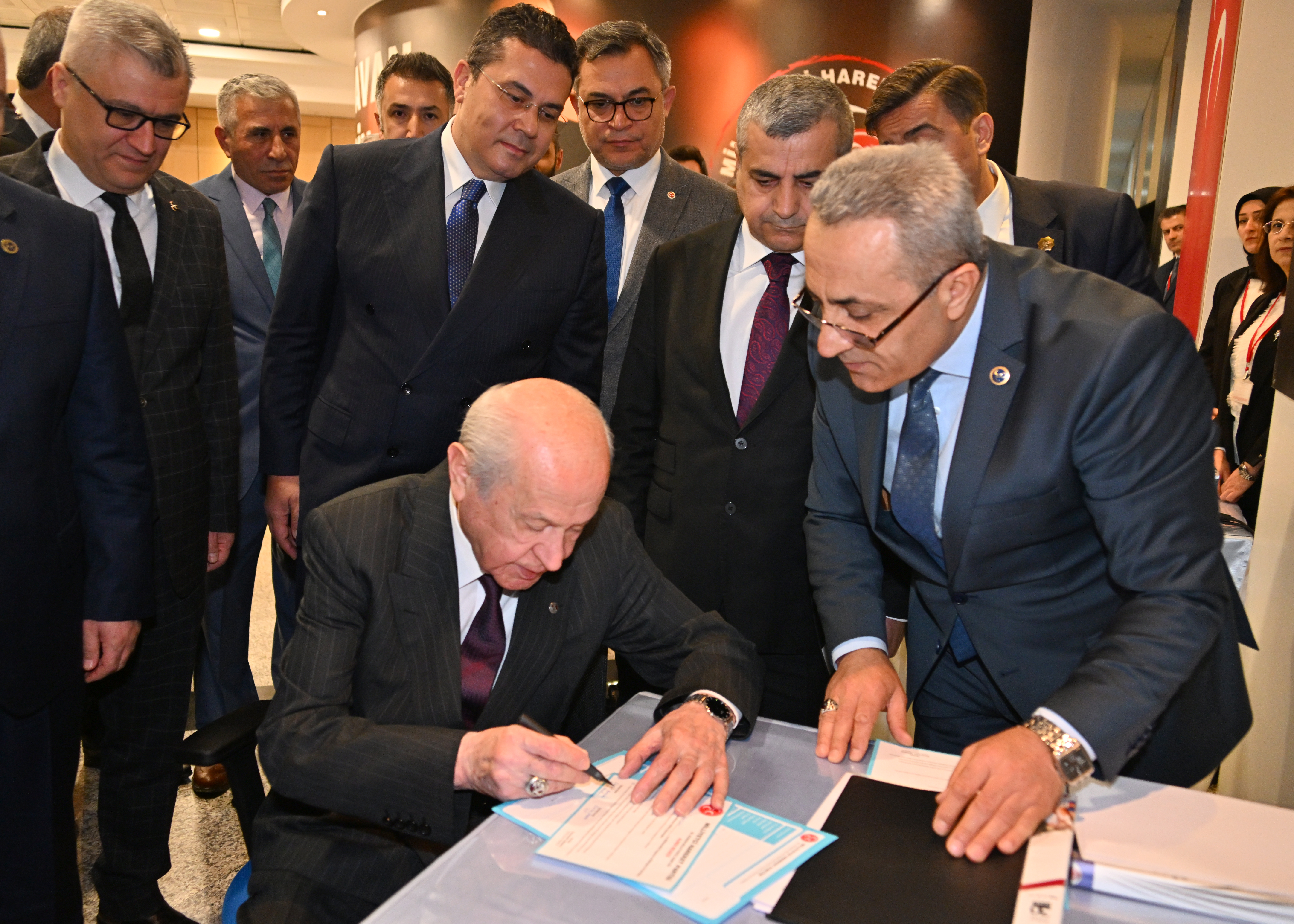 MHP Lideri Devlet Bahçeli Milletvekili seçimleri için adaylık başvurusunu yaptı 3