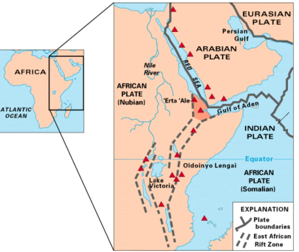 Afrika’da yeni bir okyanus oluşuyor! Kıtasal bölünmeye neden olabilir 11